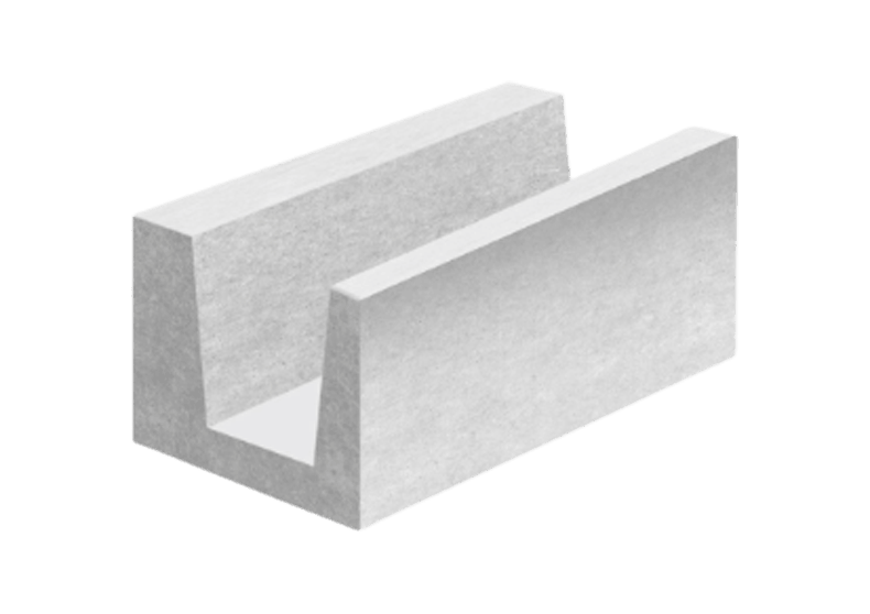 U-блок Н+Н D500 500х200х250 мм