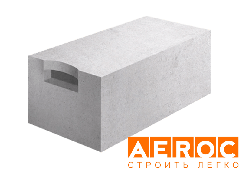 Газобетон Aeroc D600 625х150х250 мм