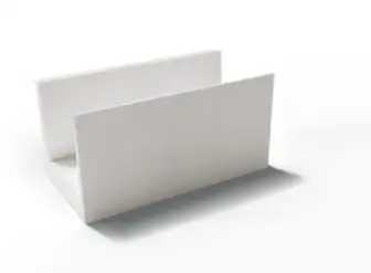 П(U) блок из газобетона D500 Poritep 500х500х250 мм