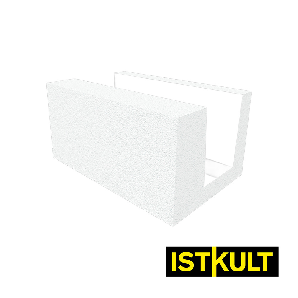Газобетонный U-блок ISTKULT 625х300х200 мм